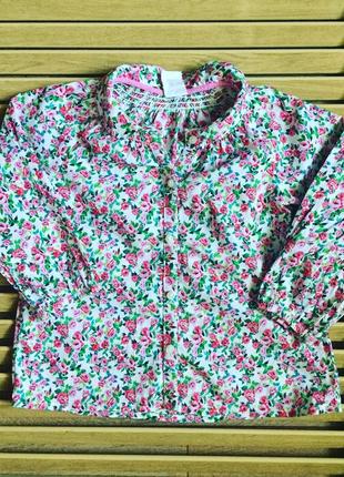 Рубашка блуза h&m 12-18m 86cm.