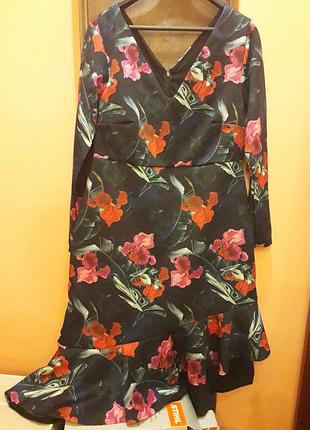 Супер платье в цветы