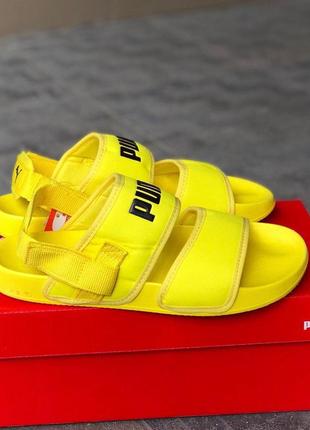 🌴💛🍍new balance sandals yellow🍍💛🌴жіночі сандалі нью баланс жовті. сандалі жіночі пума