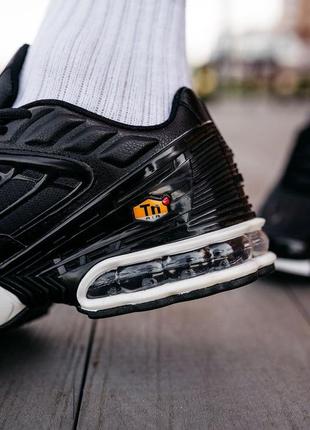 Кросівки nike air max plus 3 black\white 3