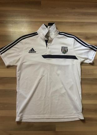 Футболка adidas / west bromwich / весь бромвіч /поло