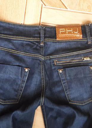 Итальянские джинсы phard, размер 29, скинни темно-синие3 фото