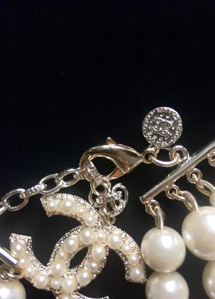 Бусы в стиле chanel 5