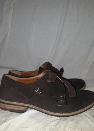 Туфли, ботинки, макасины с натурального замша2 фото