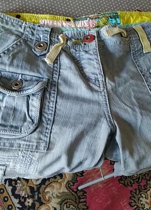 Шикарні джинсові шорти- бріджи3 фото