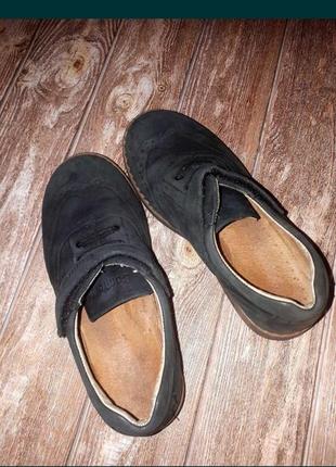 Чёрные туфли оксфорд, р 31.1 фото
