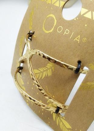 Золотистий брендовий браслет біжутерія придбати широкий сток opia3 фото