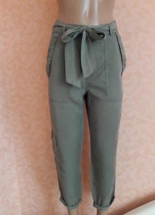 Мега модные  лиоцеллевые брюки карго2 фото