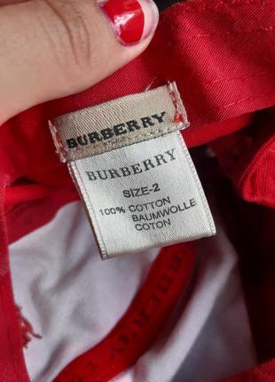 Кепка бейсболка burberry kids 2 года2 фото