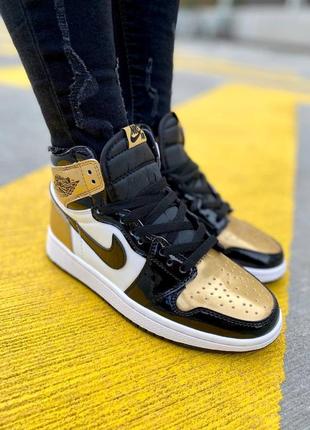 Nike air jordan retro 1 patent  кроссовки найк аир джордан наложенный платёж купить4 фото