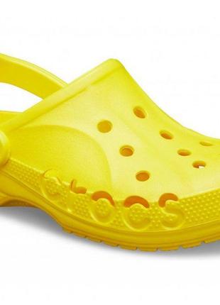 Crocs bayaband clog yellow 205089 женские кроксы сабо7 фото