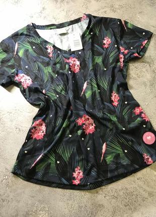 Футболка нова блуза легка tom&rose польща розмір l