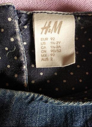 Платье h&m для девочки,легкое 3