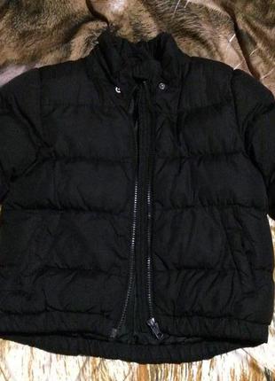 Зимняя куртка h&m 110-116 см