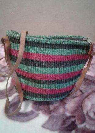 Сумочка плетенка