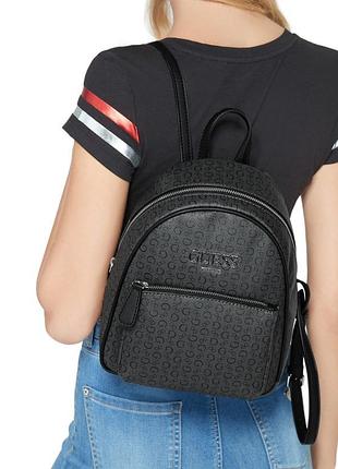 Стильный рюкзак в логотипах guess оригинал5 фото