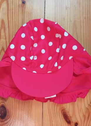 Детская солнцезащитная кепка панамка пляжная для девочки1 фото