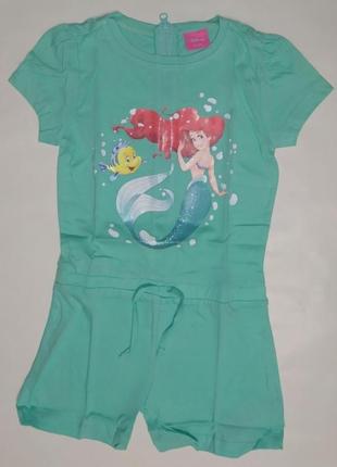 Шорти-комбінезон аріель disney р. 98/104, 110/116см