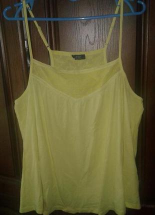 Натуральная майка/топ