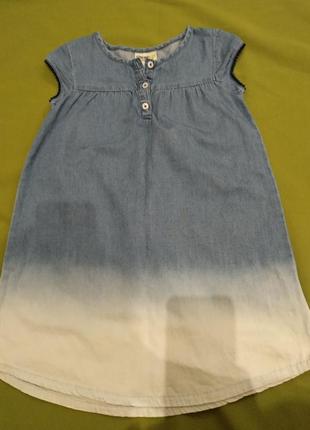 Джинсовое платье genuine kids