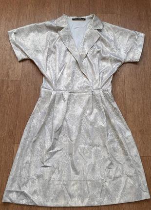 Платье нарядное с напылением