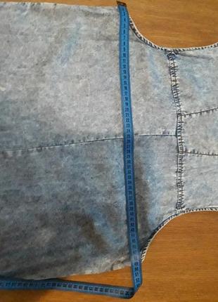 Рубашка джинсова блузка "denim co" 14/42/50;3 фото