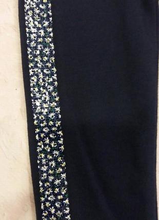 Нові штани, лосіни, легінси для дівчинки з паєтками збоку  h&m 92 98 104  1104 фото