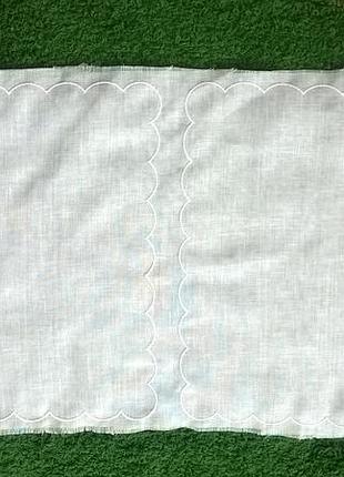 Заготівля для вишивання серветки, комплект з двох шт.