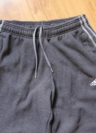 Байковые теплые брюки из новых коллекций adidas3 фото