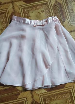 Спідничка для танців з органзи 7-8 л