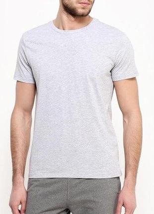 Комплект чоловічих футболок 2 2 чорна, біла, сіра, меланжева3 фото