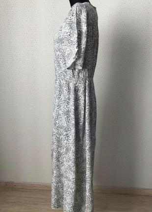 Літній комфортне плаття - халат на гудзиках 100% віскоза2 фото