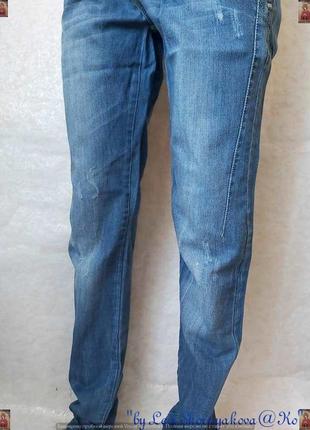 Крутий джинсовий комбінезон з заводськими затертостями і дірками, розмір с-м6 фото
