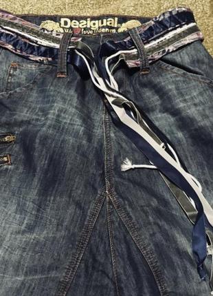 Оригинальные джинсы бэгги desigual2 фото