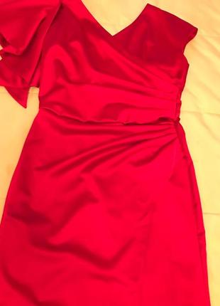 Червоне плаття довге вечірнє3 фото