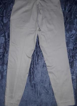 Летние женские винтажные льняные брюки.3 фото
