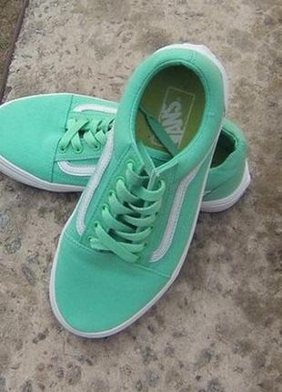 Vans oldshcool green