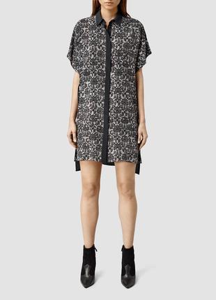 Allsaints thea mercury dress оригинал шелк