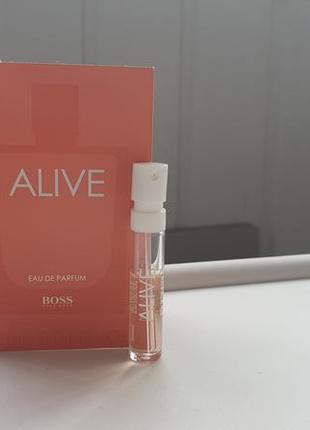 Hugo boss alive 3ml для жінок пробник парфумована вода