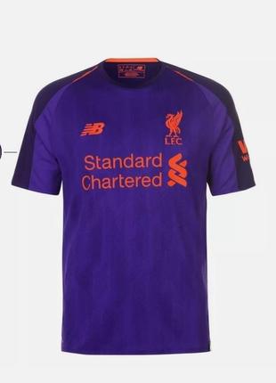 Футбольная форма футболка new balance l.f.c. liverpool m.salah 11