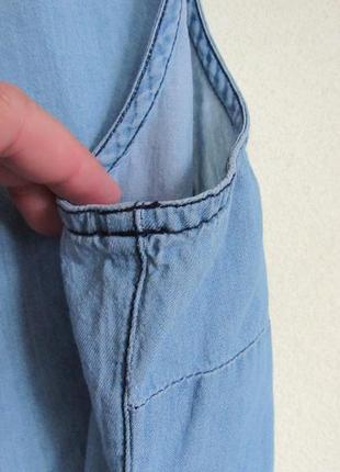 Легкая джинсовая жилетка7 фото