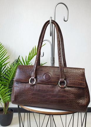 Фирменная кожаная сумка liza cleine