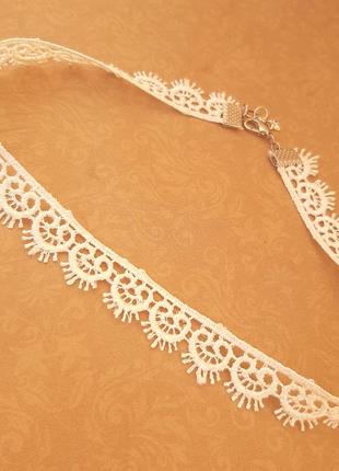 Чокер кружев ожерел колье на шею hand made тренд бижут