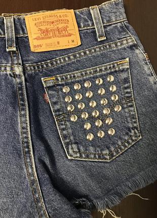 Джинсовые шорты levi strauss &co6 фото