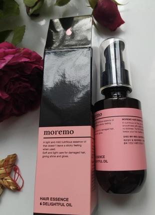 Масляная эссенция для волос hair essence: delightful oil moremo 150 мл