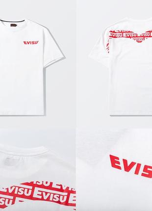 Футболка evisu logo print10 фото