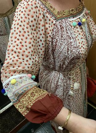 Платье миди сарафан шифоновые2 фото