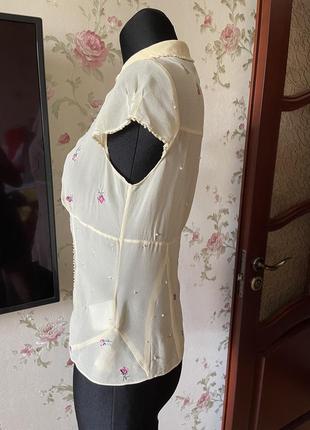 Шелковая блузка karen millen p.106 фото