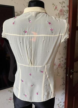 Шелковая блузка karen millen p.107 фото
