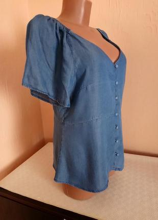 Блуза, тонкий хлопок под джинс р.48-502 фото